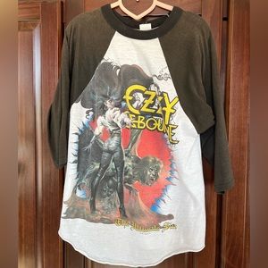 Vintage Ozzy raglan